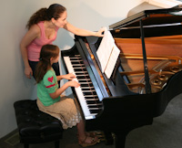 teaching piano